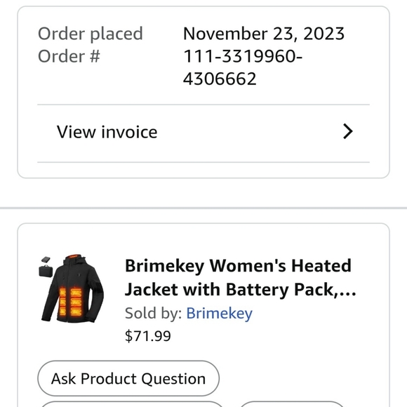 Women's Heated Jacket W Battery Pack. Large. - Picture 6 of 10